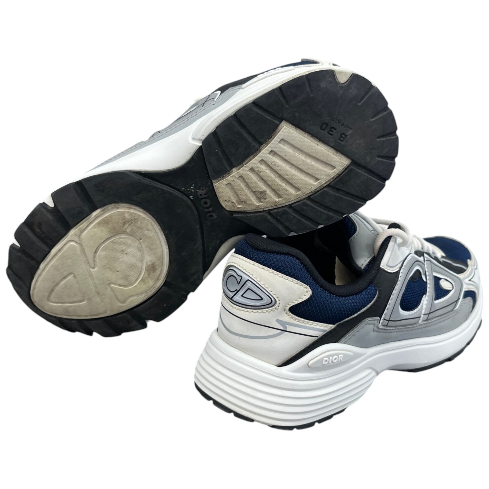 Men's B30 Low Trainers Navy Size EU 43 / UK 9 - Photo 10
