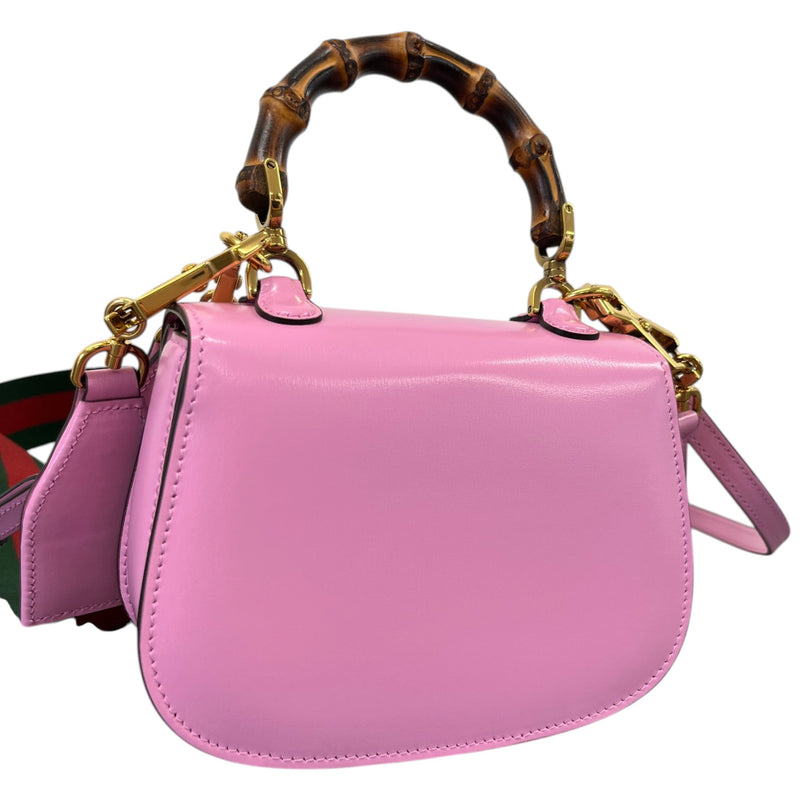 Women's Bamboo 1947 Mini Top Handle Handbag Pink