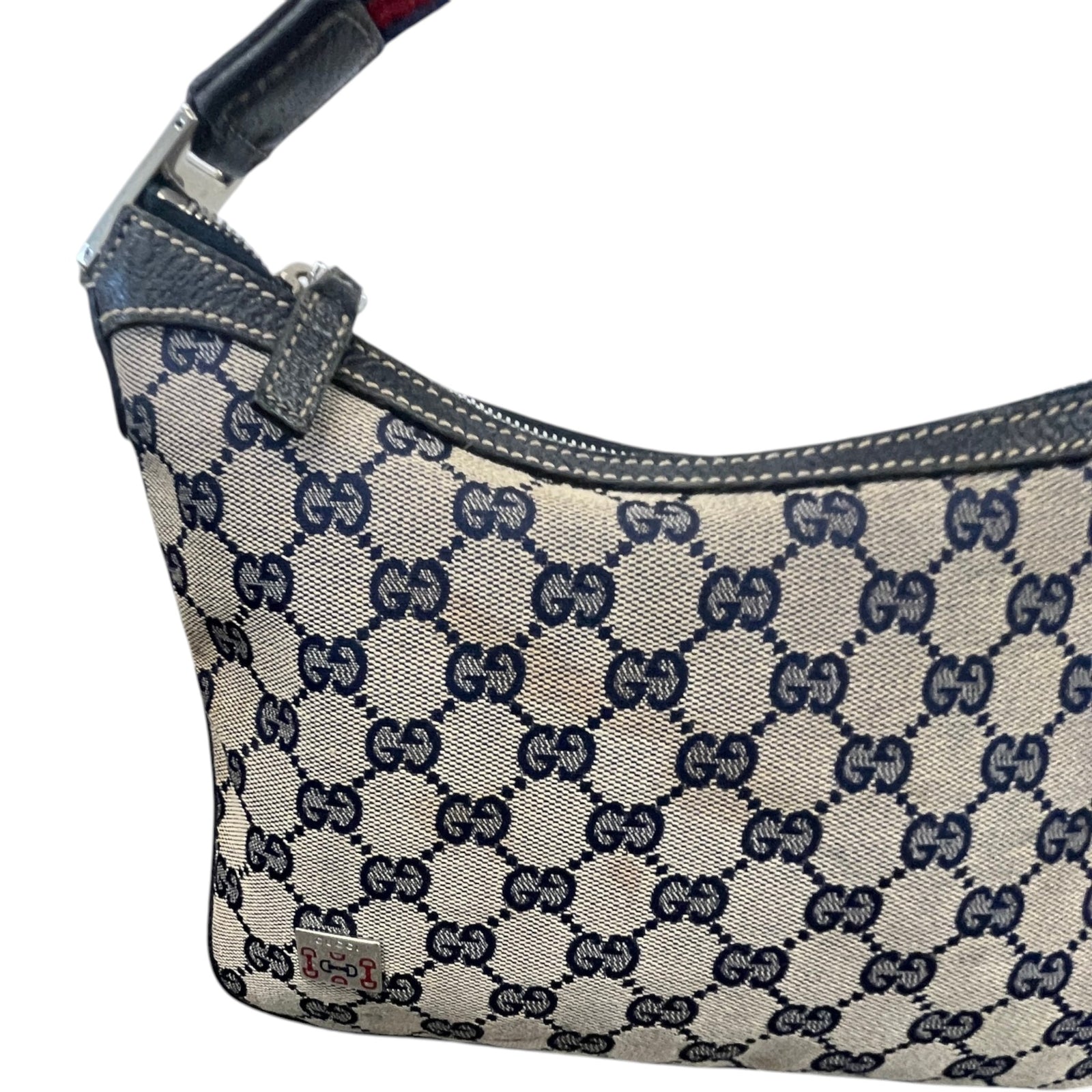 Women's Gg Supreme Pop Bag Navy - Photo 10