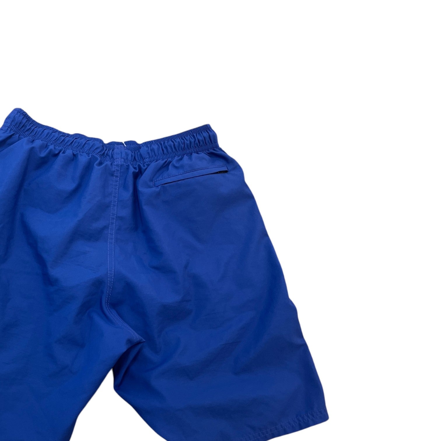 Men's Logo Print Swim Shorts Blue Size M - Photo 4