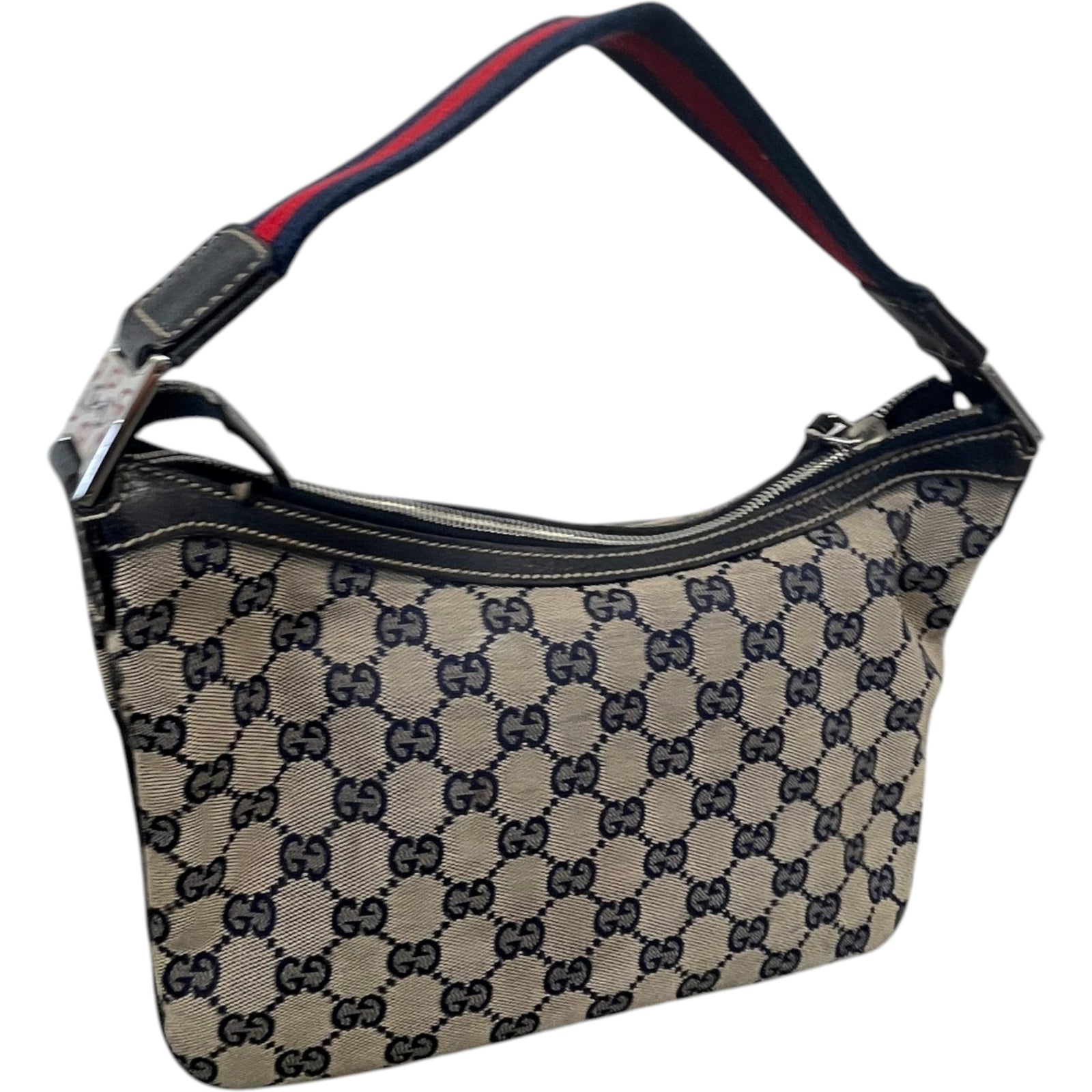 Women's Gg Supreme Pop Bag Navy - Photo 8