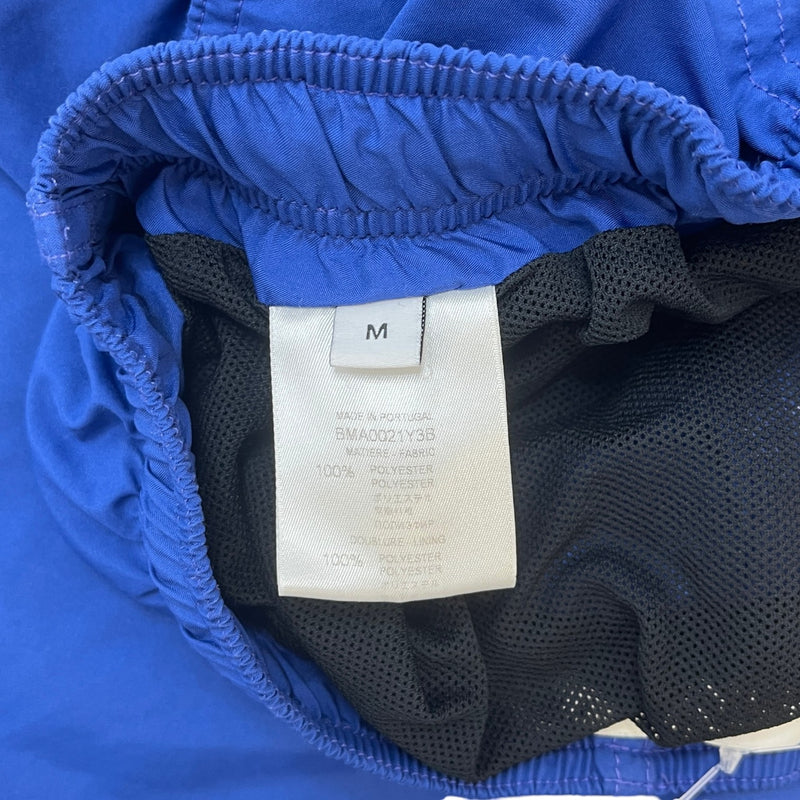 Men's Logo Print Swim Shorts Blue Size M