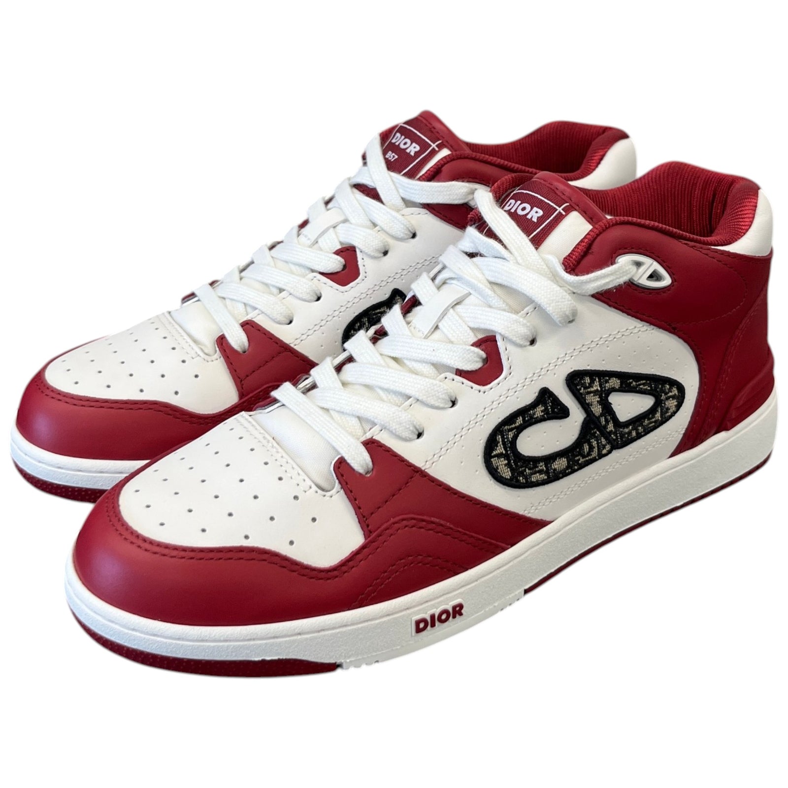 Men's B57 High Trainers Red Size EU 42 / UK 8 - Photo 9