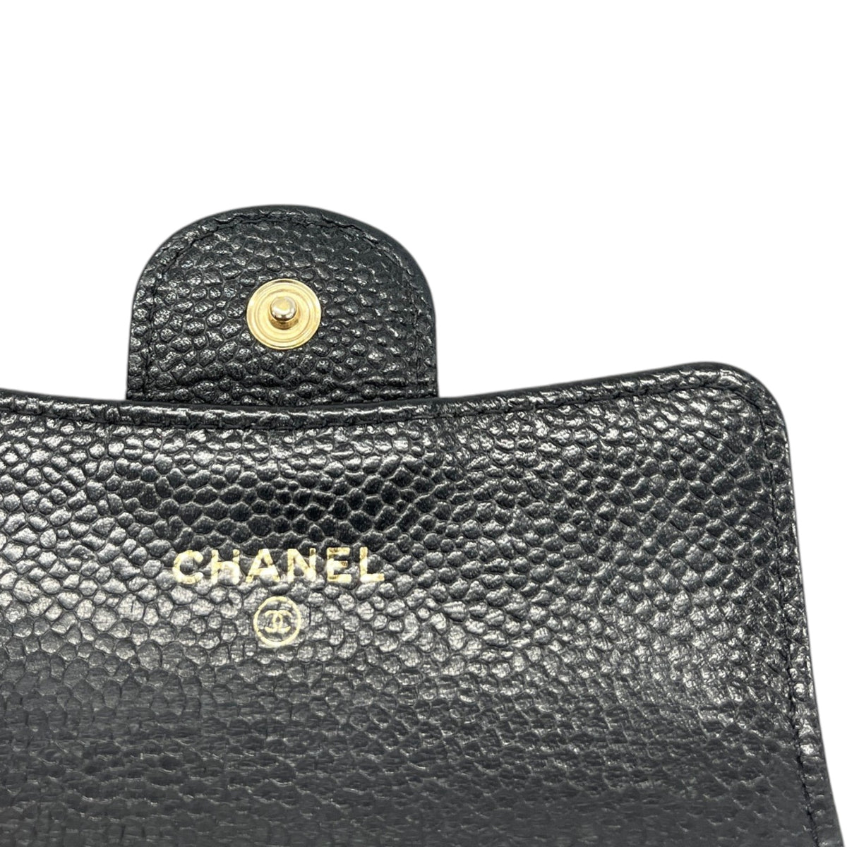 Women's CC Caviar Classic Flap Card Holder Black - Photo 8