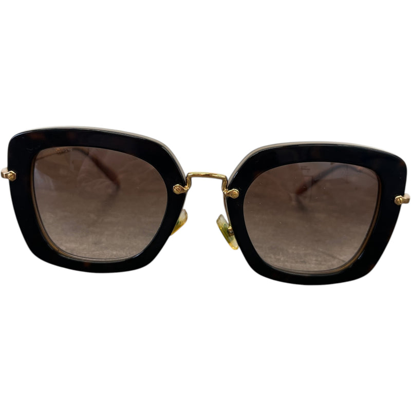 Women's SMU07O Square Sunglasses Brown