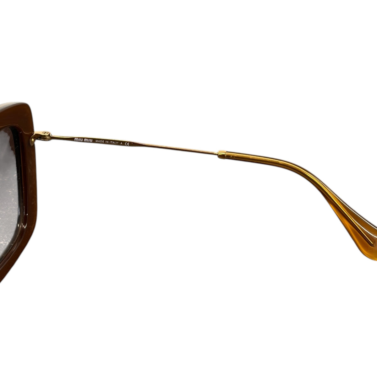 Women's SMU07O Square Sunglasses Brown - Photo 9