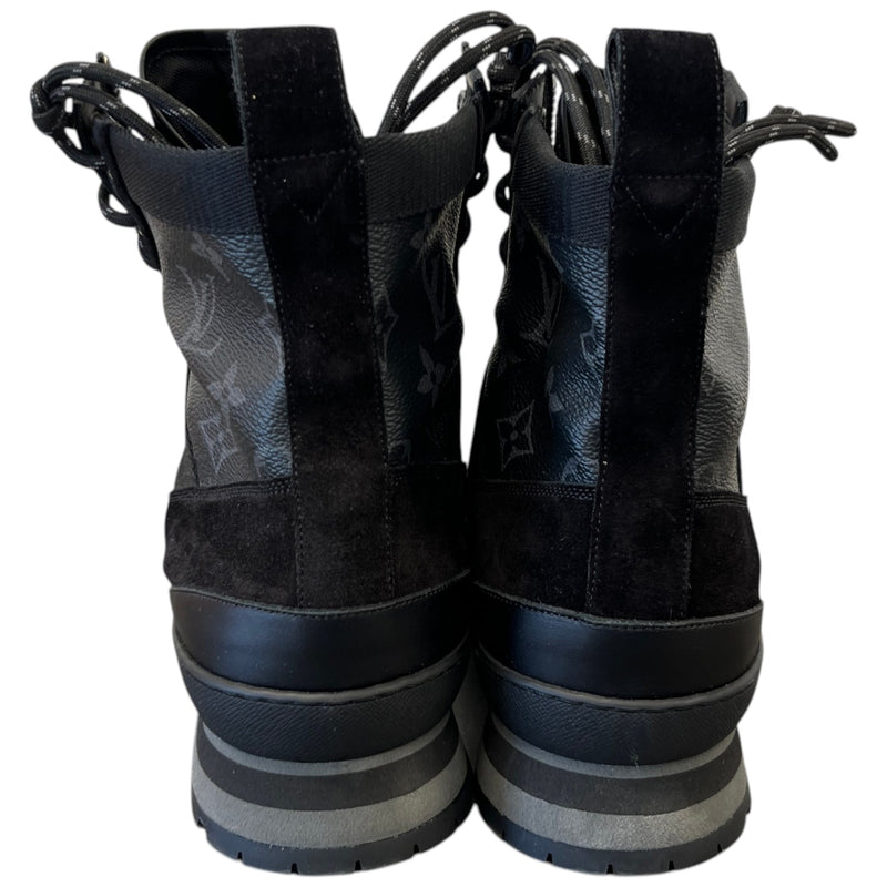Men's Monogram Eclipse Harlem Ankle Boots Black Size EU 41.5 / UK 7.5