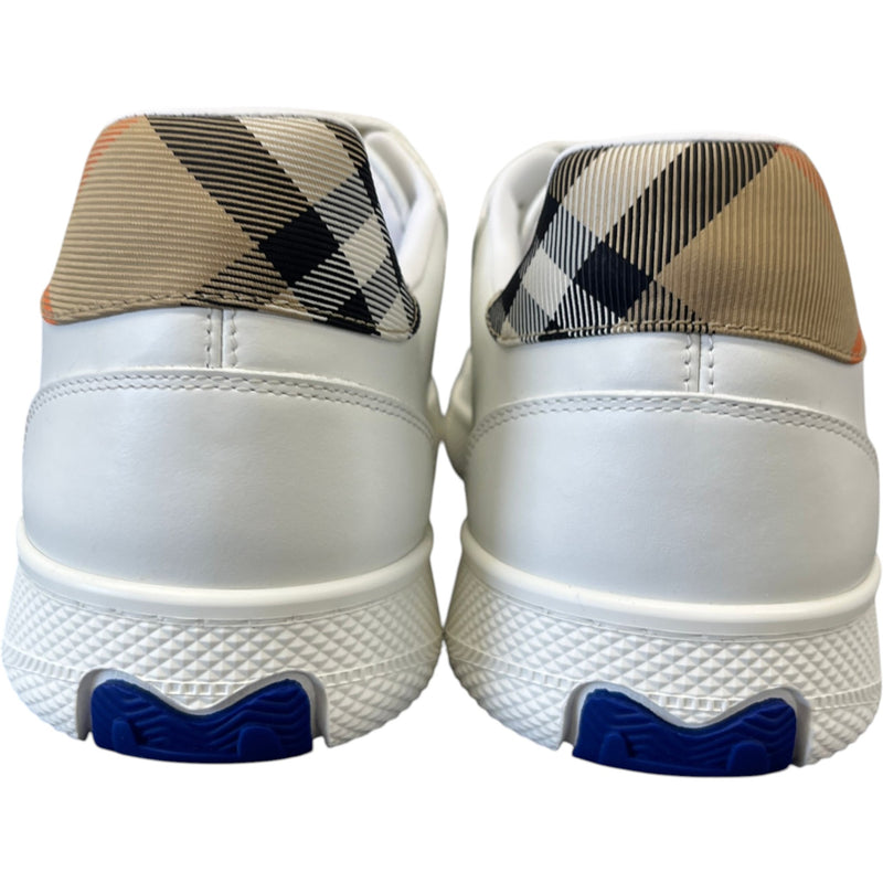 Men's Check Terrace Low Trainers White Size EU 41 / UK 7
