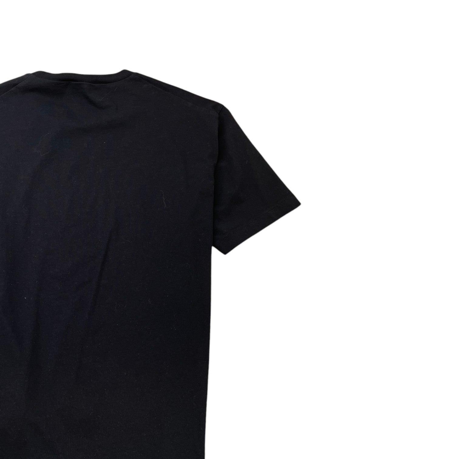Men's Logo Print T-Shirt Black Size XXL - Photo 4
