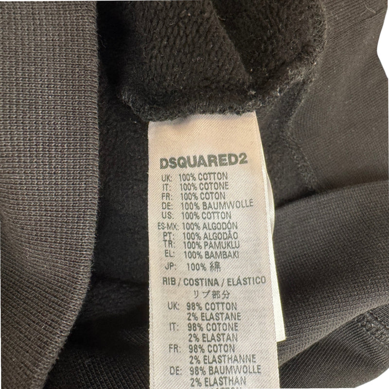 Boy's Logo Print Sweatshirt Black Size 16 years