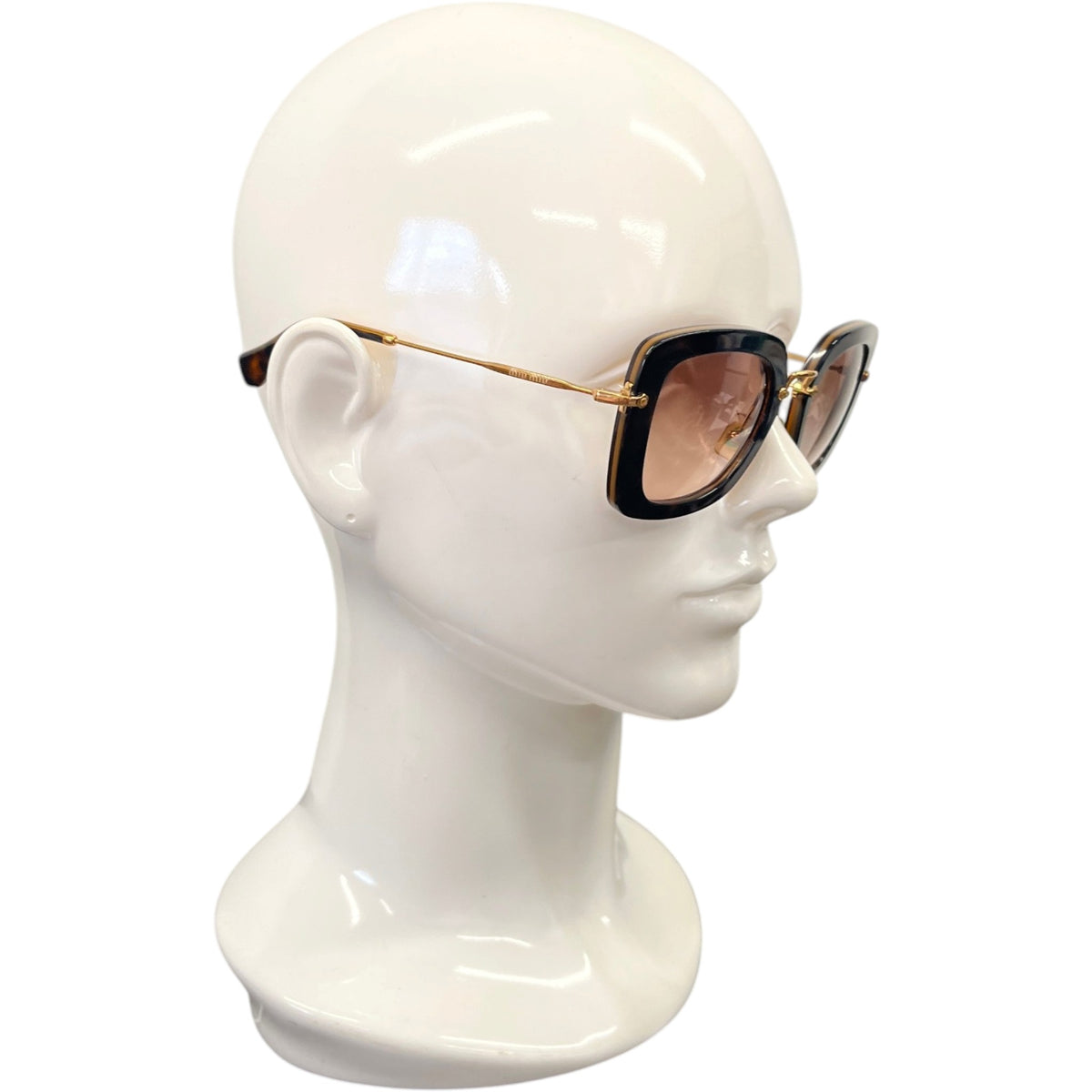 Women's SMU07O Square Sunglasses Brown - Photo 3