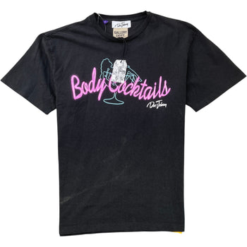 Men's Logo Print Short Sleeve Shirt Black Size L