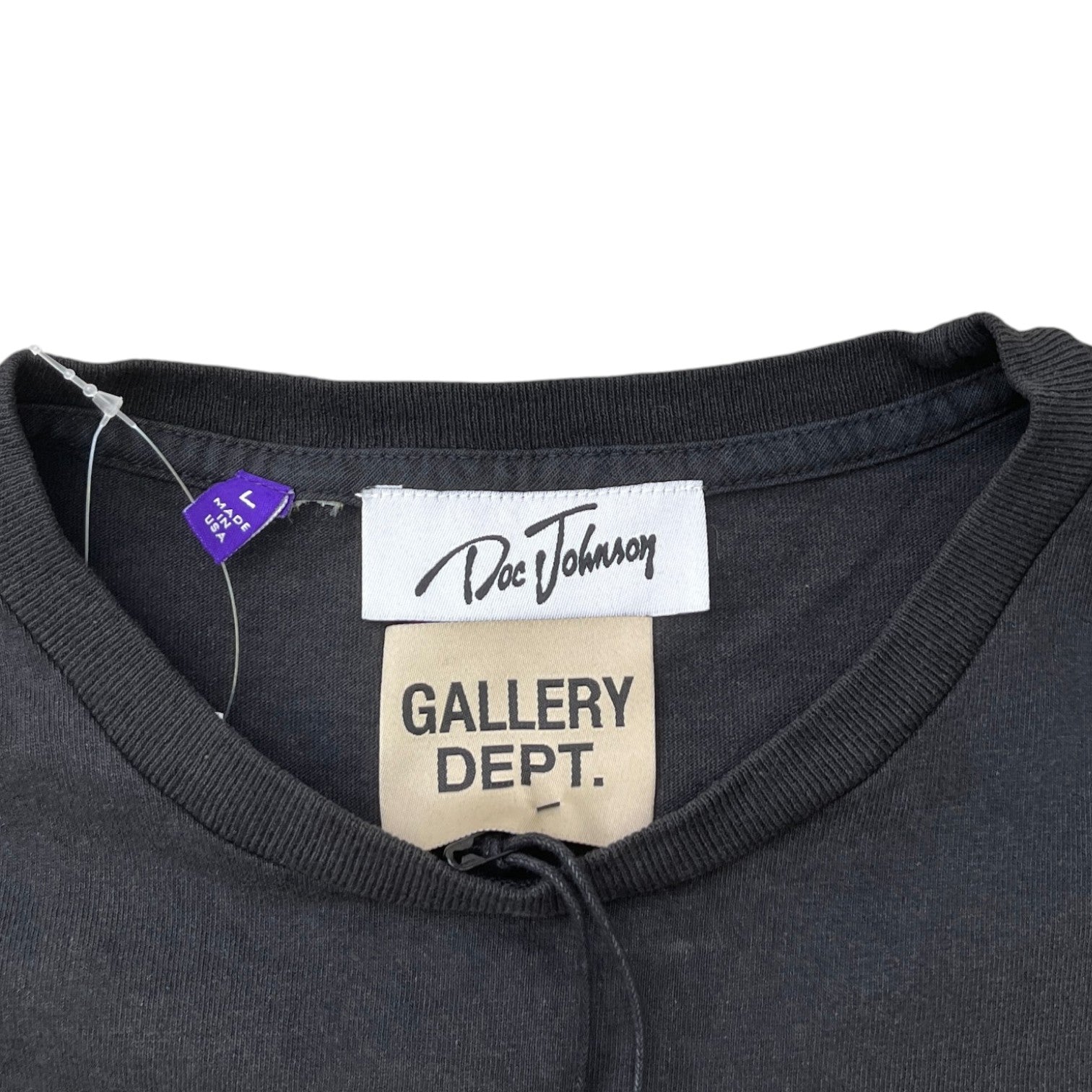 Men's Logo Print Short Sleeve Shirt Black Size L - Photo 5