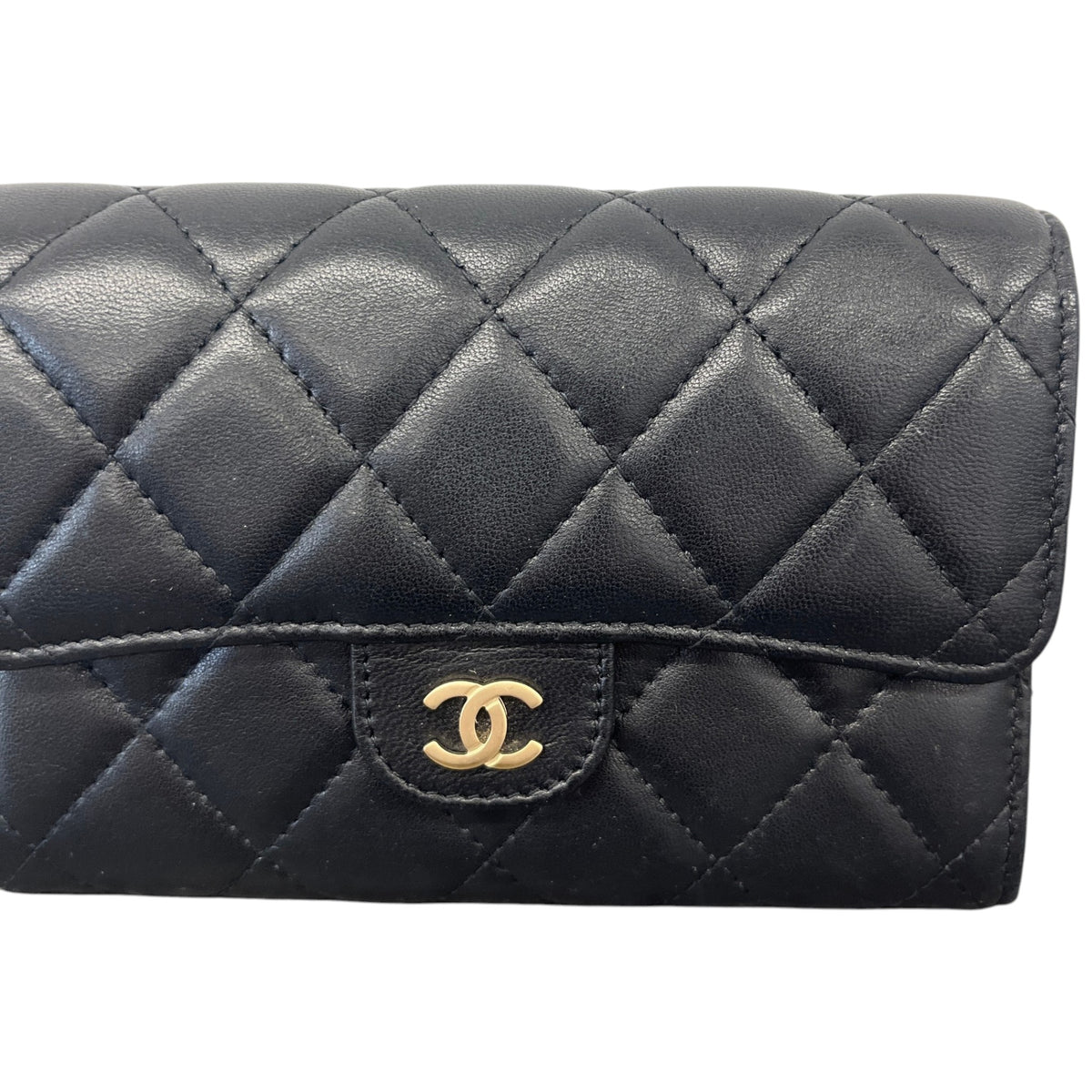 Women's Classic Flap Wallet Black - Photo 12