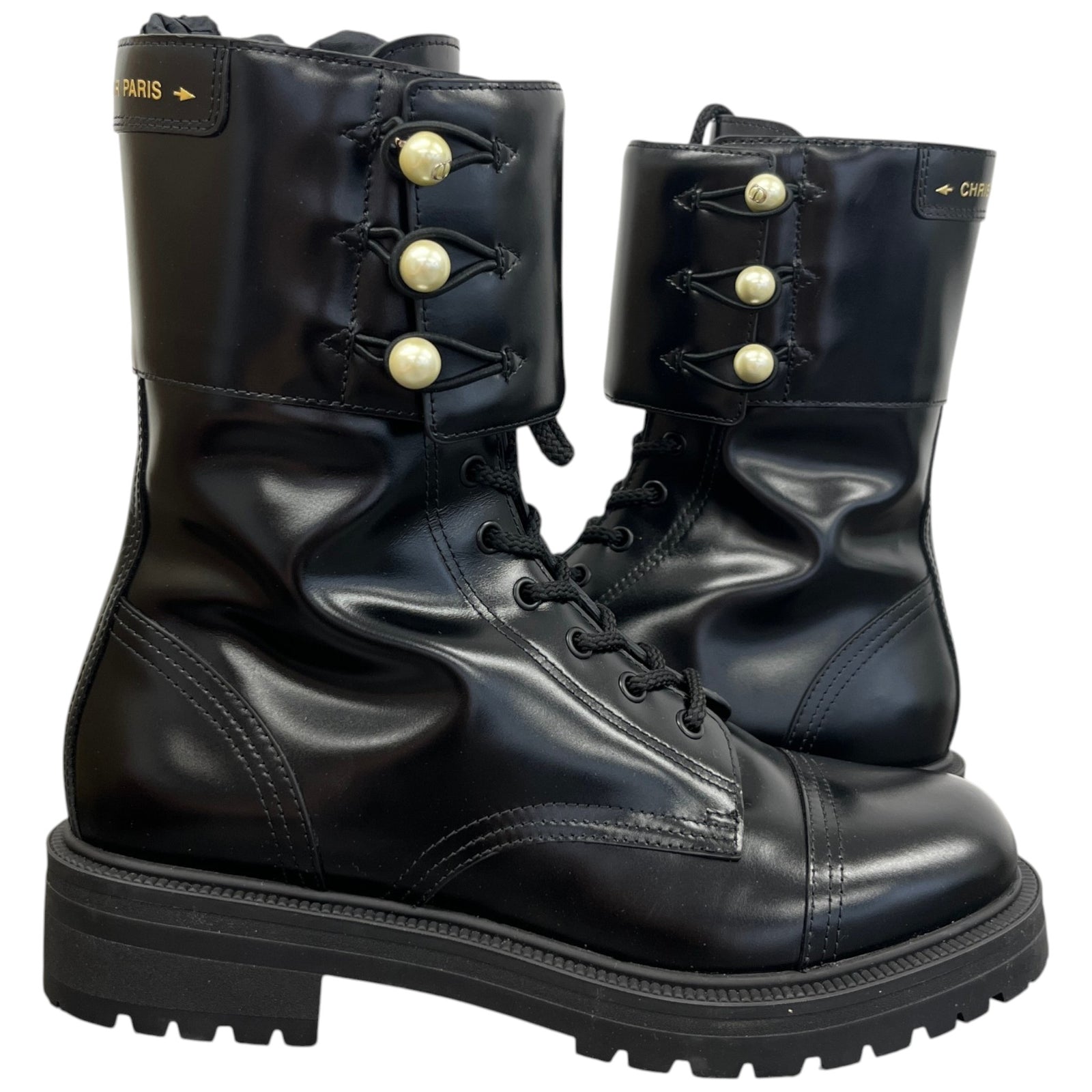 Women's Pearl D-Strike Ankle Boots Black Size EU 41 / UK 8 - Photo 3