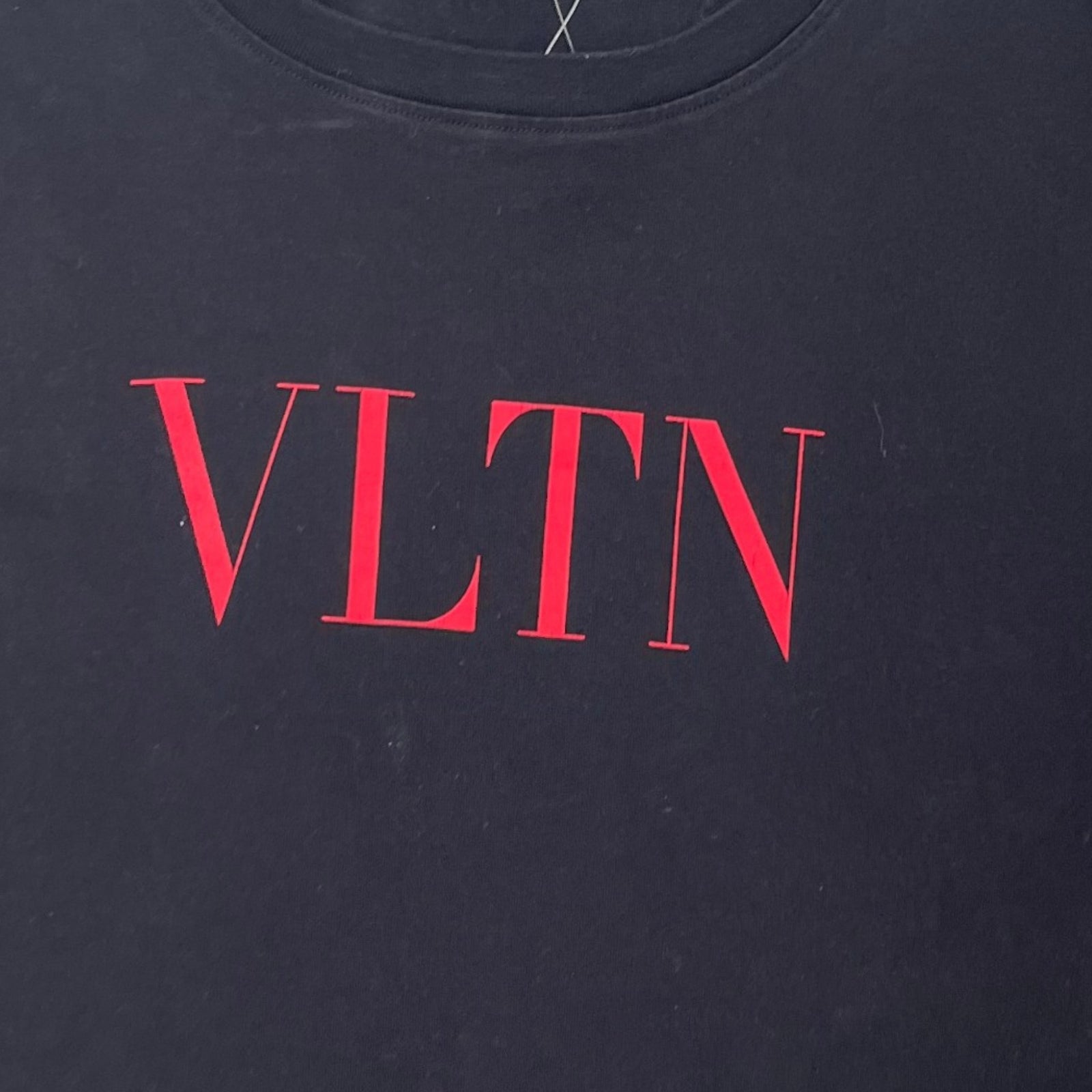 Men's Logo Print T-Shirt Black Size L - Photo 5