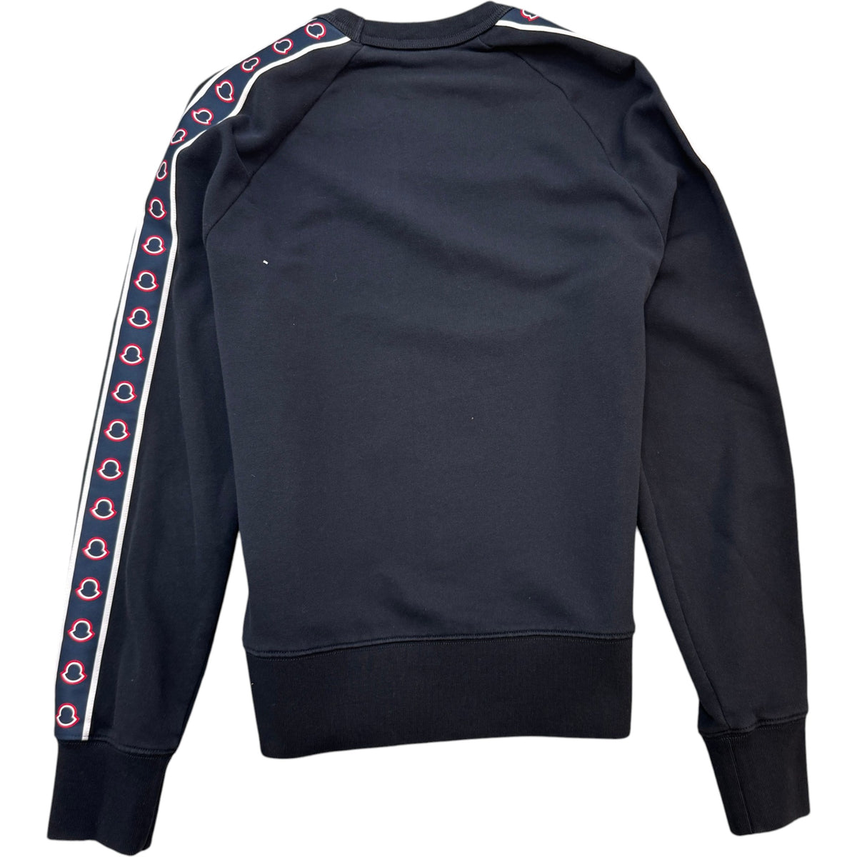 Men's Maglia Logo Tape Sweatshirt Navy Size S - Photo 2