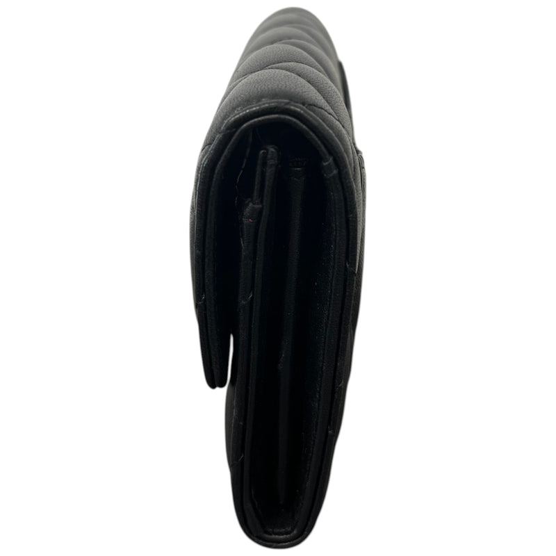 Women's Classic Flap Wallet Black