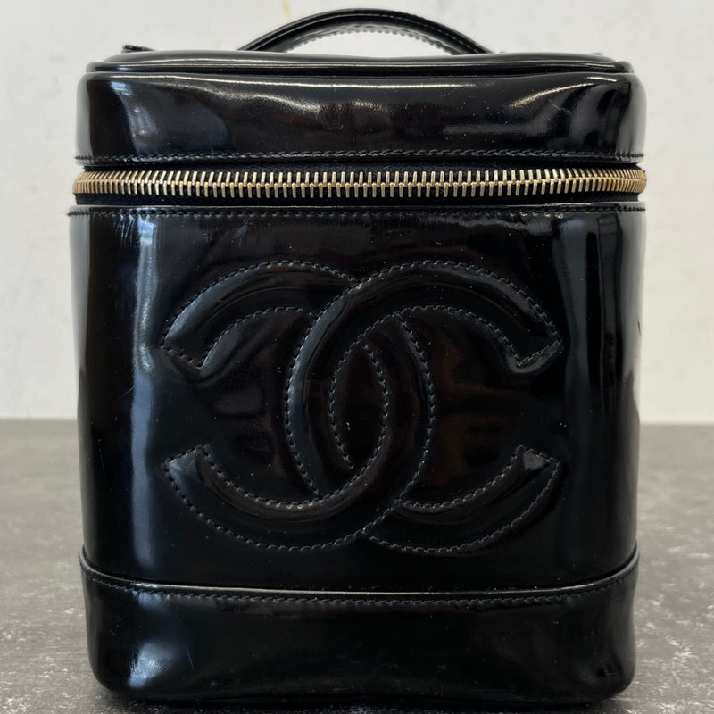 Women's Vintage CC Vanity Handbag Black