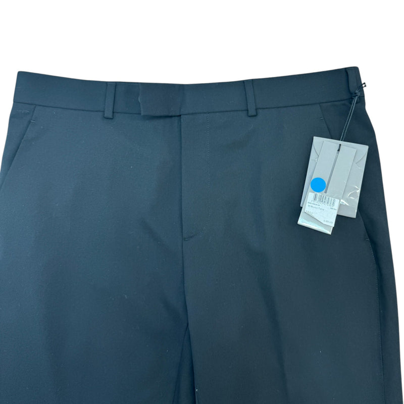Men's Wool Trousers Black Size L / W34