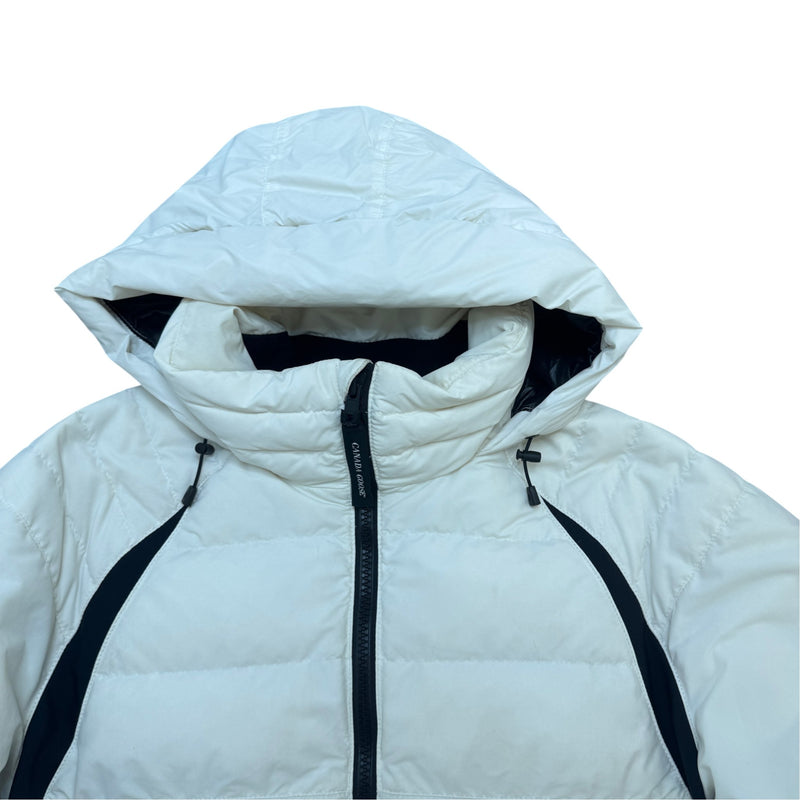 Men's Hybridge Base Down Jacket White Size L