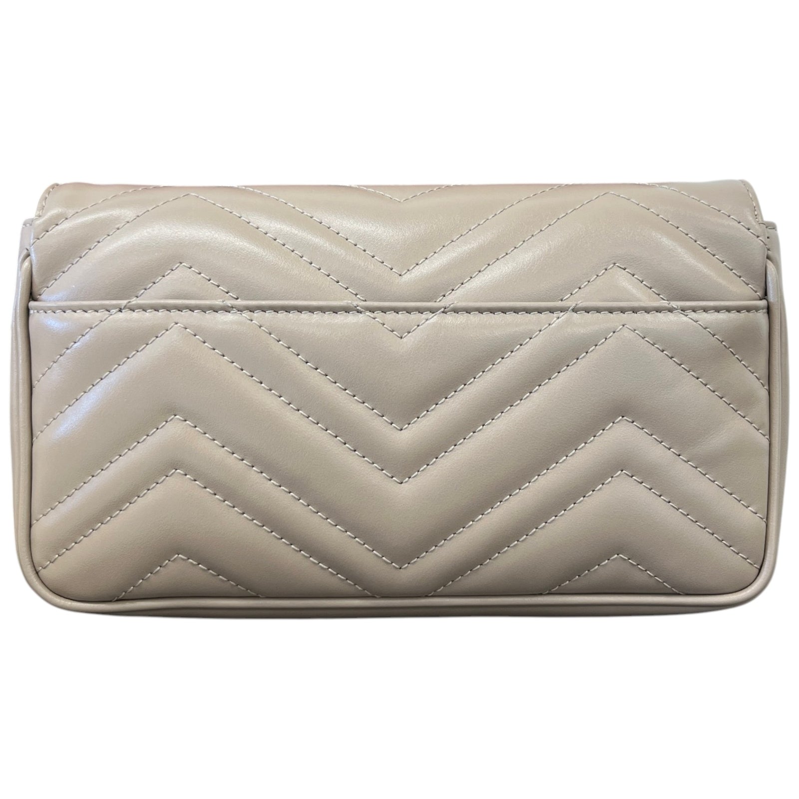 Women's GG Marmont Mini Crossbody Bag Nude - Photo 3