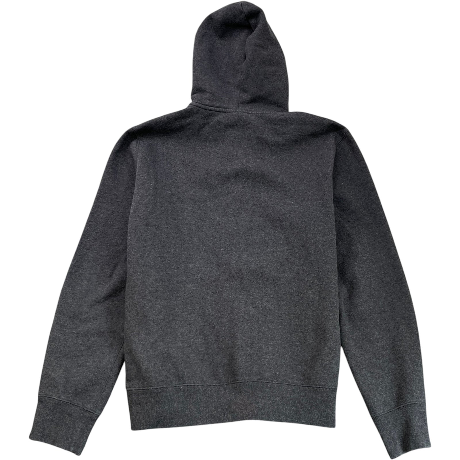 Men's Embroidered Logo Hoodie Charcoal Size M - Photo 2