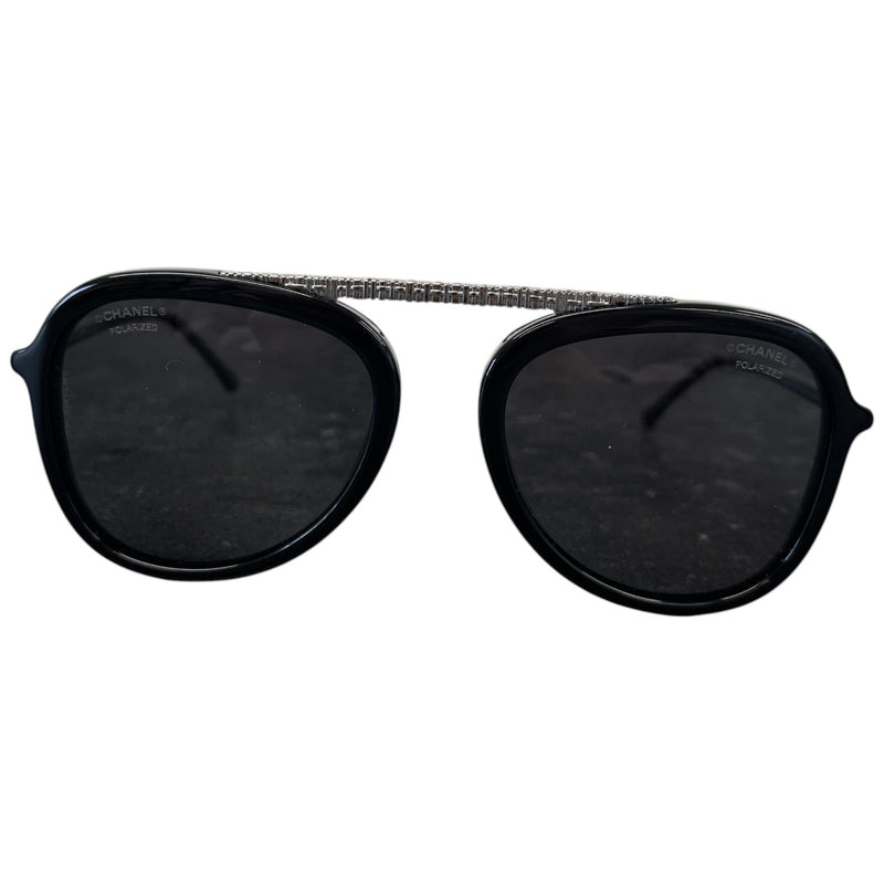 Women's Polarized Pilot Sunglasses Black
