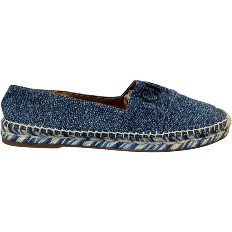 Women's Piia Logo Espadrilles Blue Size EU 40 / UK 7