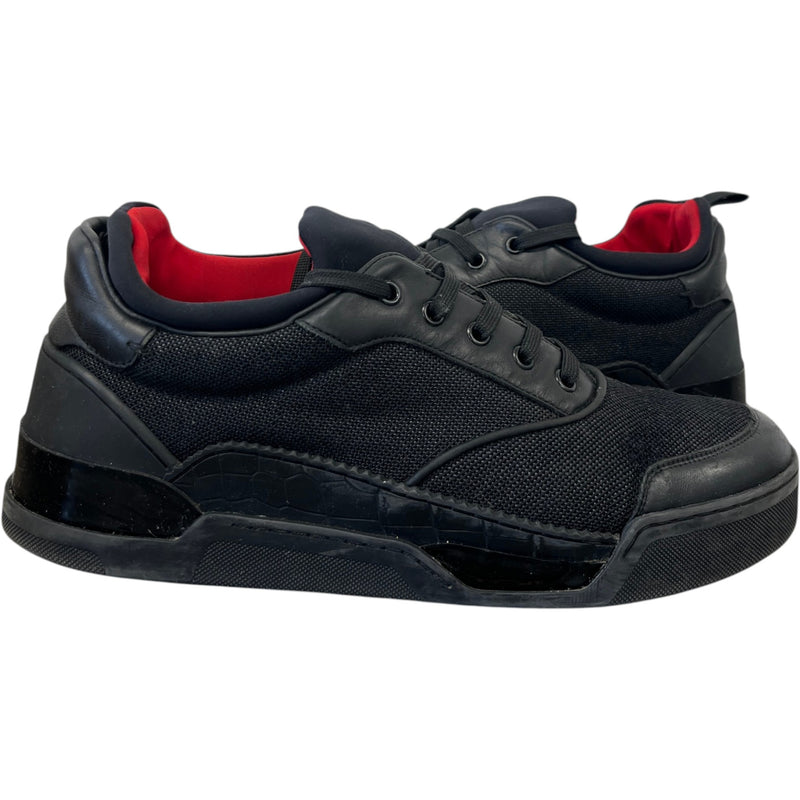 Men's Aurelien Low Trainers Black Size EU 43.5 / UK 9.5