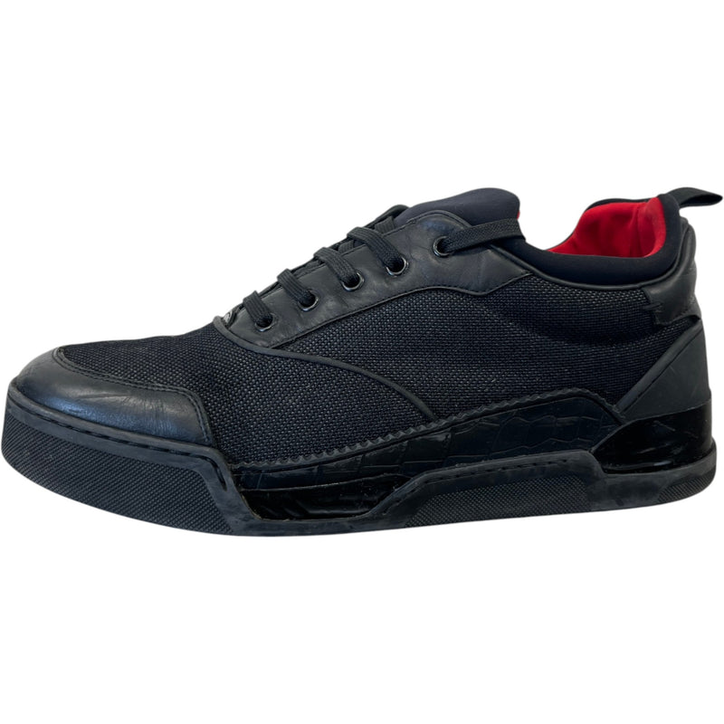 Men's Aurelien Low Trainers Black Size EU 43.5 / UK 9.5