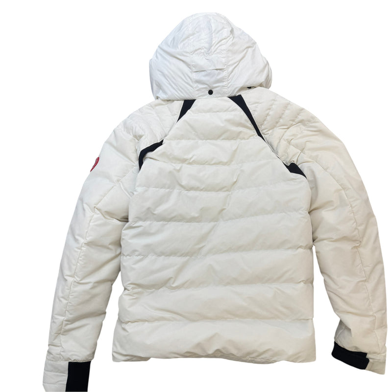 Men's Hybridge Base Down Jacket White Size L