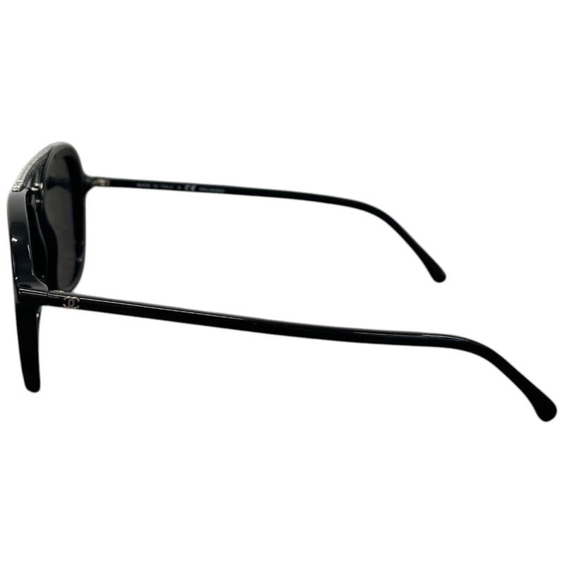 Women's Polarized Pilot Sunglasses Black