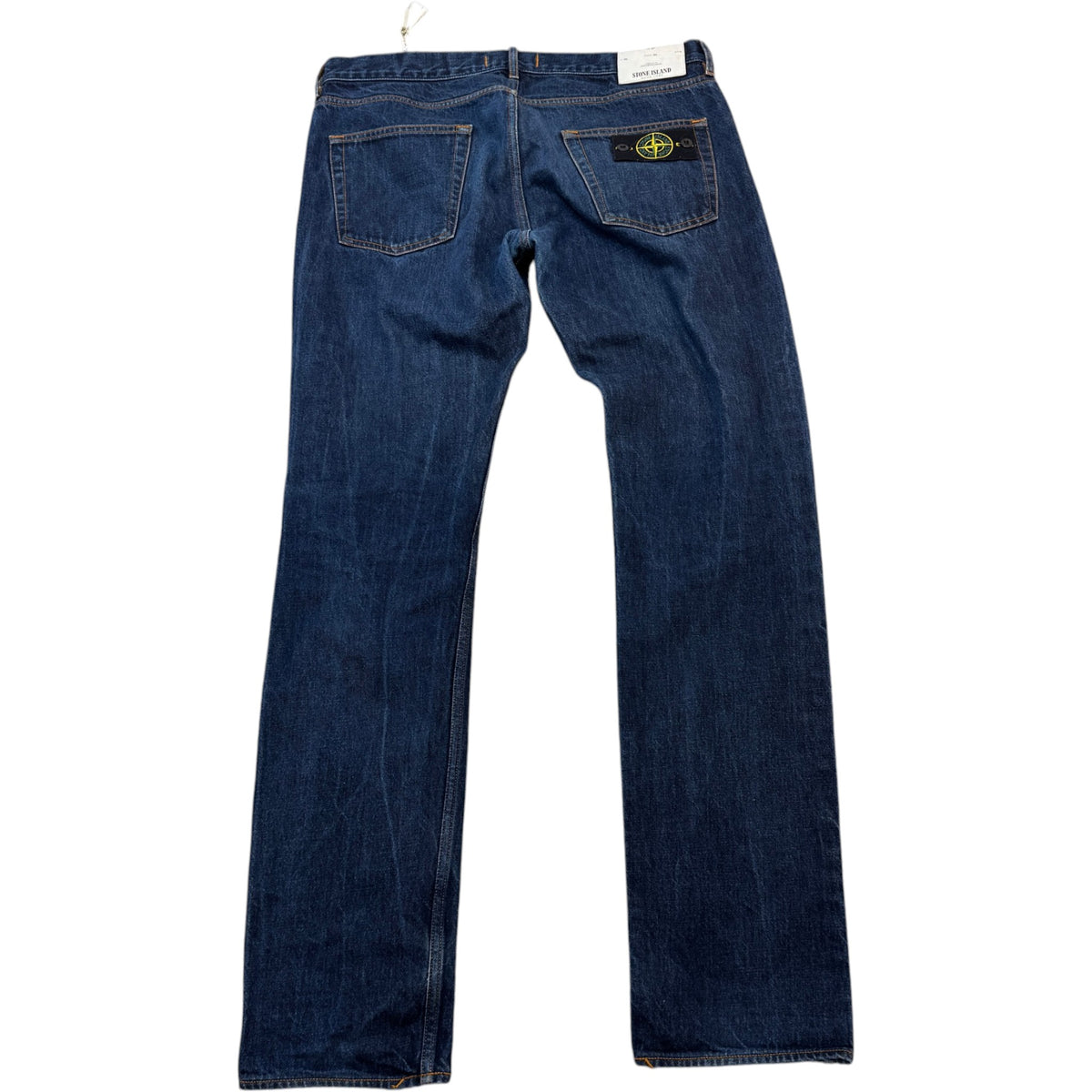 Men's Applique Logo Jeans Blue Size L / W34 - Photo 2