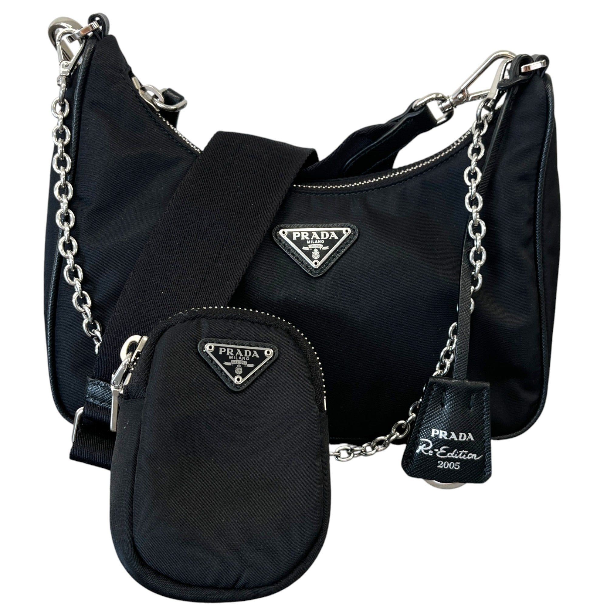 7177 Label Women's Re-Edition 2005 Re-Nylon Bag Black – Label Source