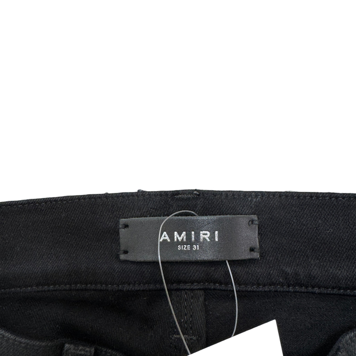 Men's Waxed MX1 Jeans Black Size W31 - Photo 6