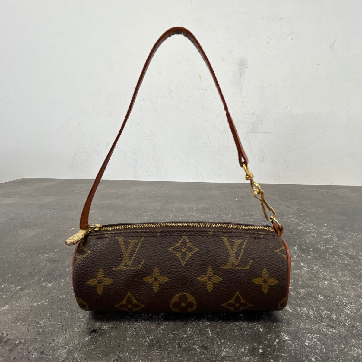 Women's Monogram Pochette Papillon Handbag Brown - Photo 11