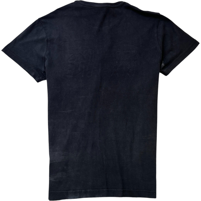 Men's Rainbow Logo T-Shirt Black Size M