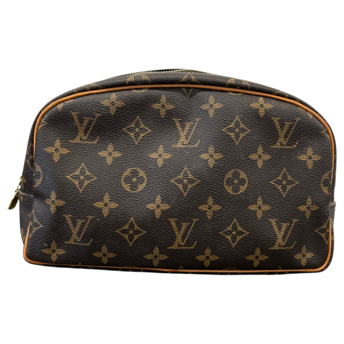 Men's Monogram Toiletry Bag Brown - Photo 1