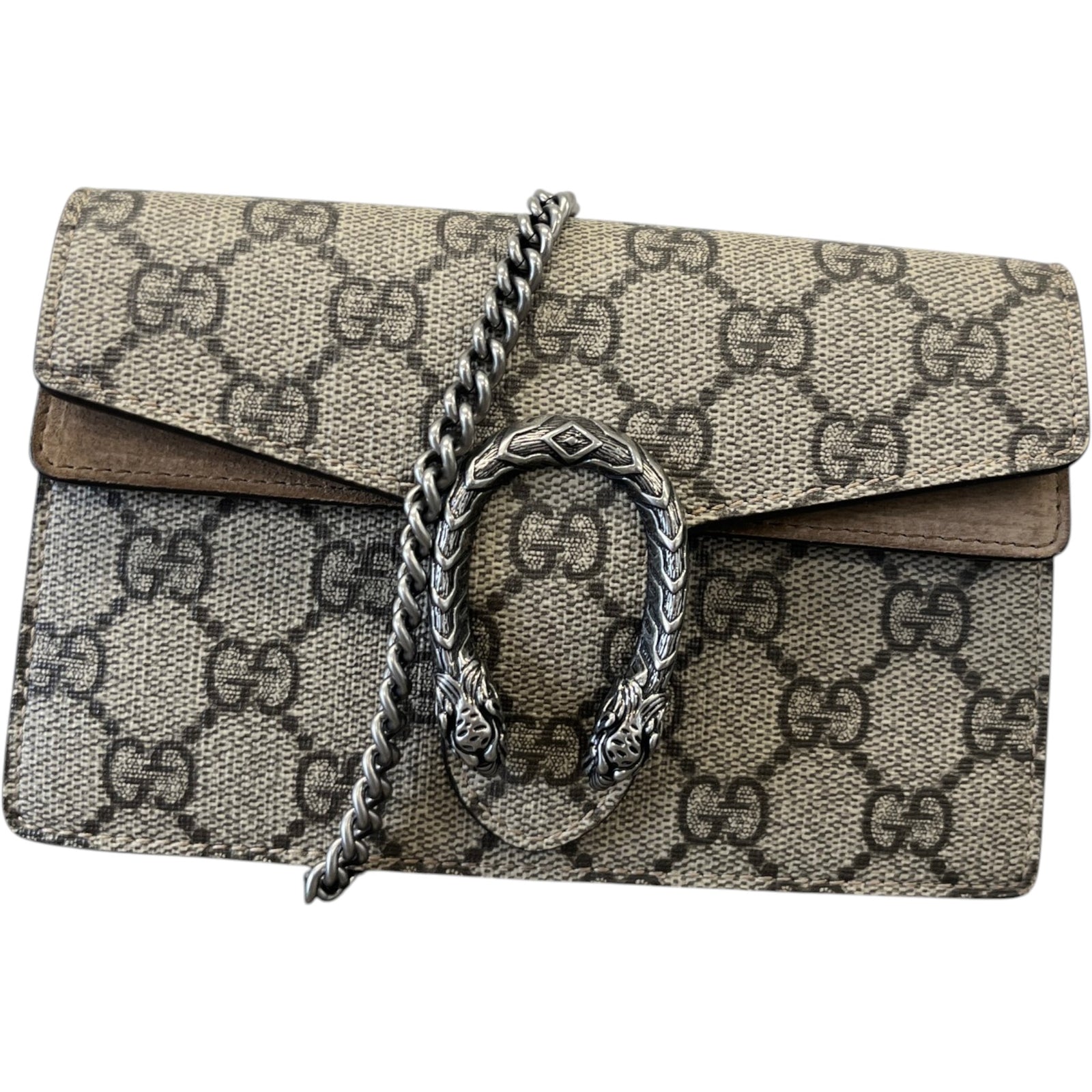 Women's Dionysus Super Mini Bag Beige - Photo 1