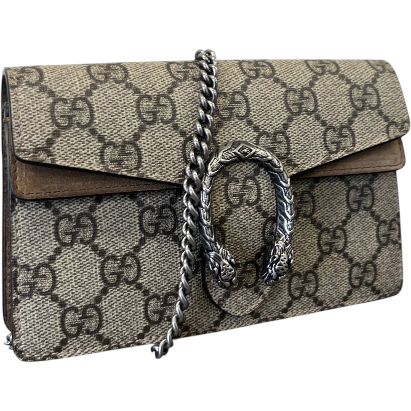 Women's Dionysus Super Mini Bag Beige - Photo 4