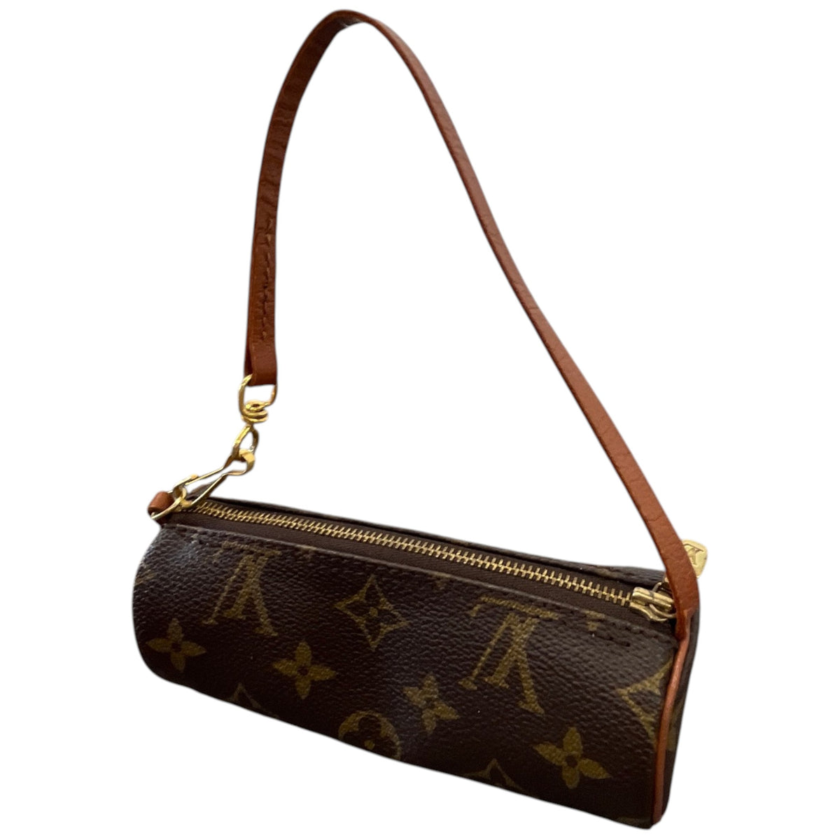 Women's Monogram Pochette Papillon Handbag Brown - Photo 8