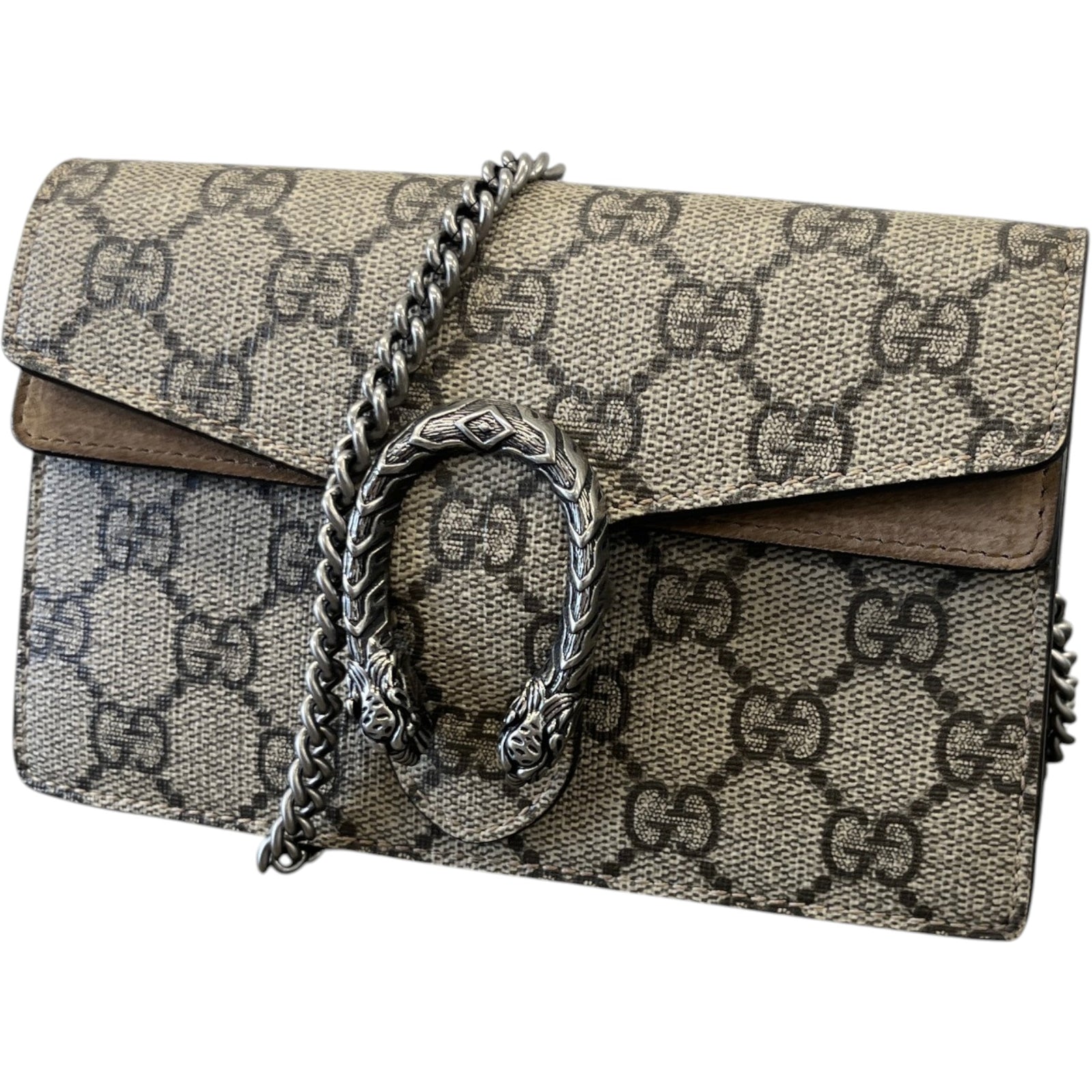 Women's Dionysus Super Mini Bag Beige - Photo 5