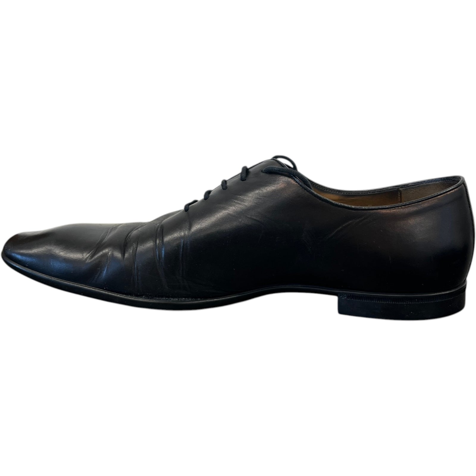 Men's Lace-Up Derby Loafers Black Size EU 44 / UK 10 - Photo 2