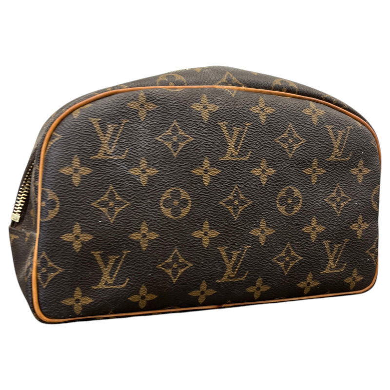 Men's Monogram Toiletry Bag Brown