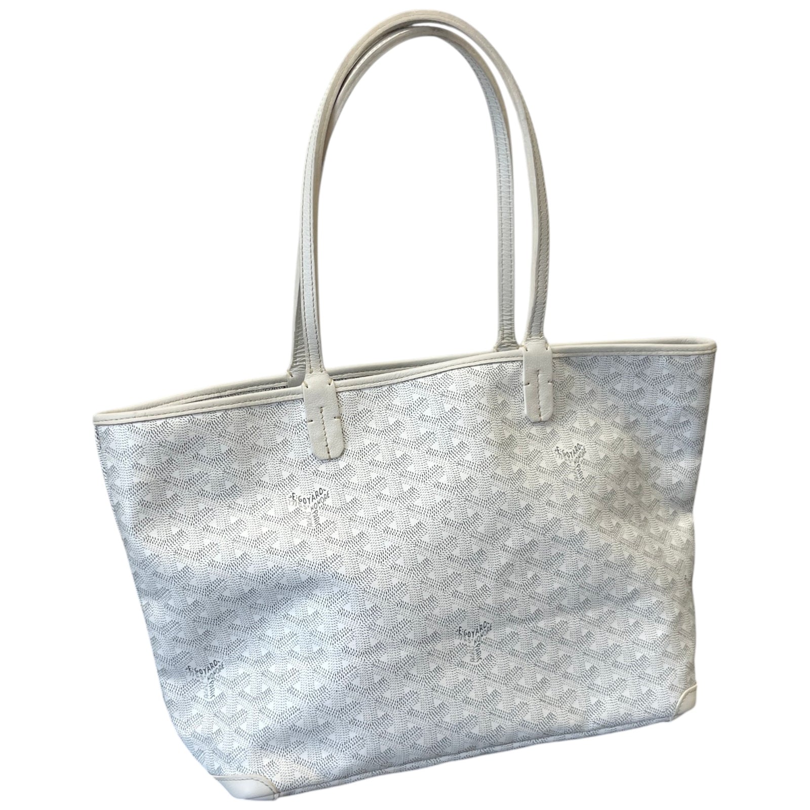 Women's Artois PM Tote Handbag White - Photo 4
