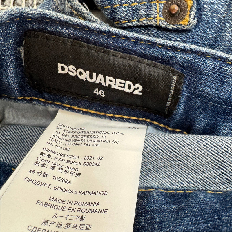Men's Cool Guy Jeans Blue Size S / W30