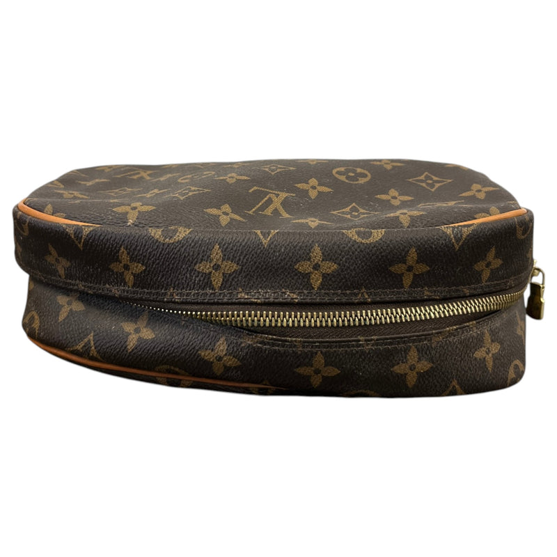 Men's Monogram Toiletry Bag Brown