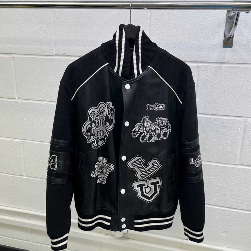 Men's Lv Musical Varsity Jacket Black Size IT 50 / L