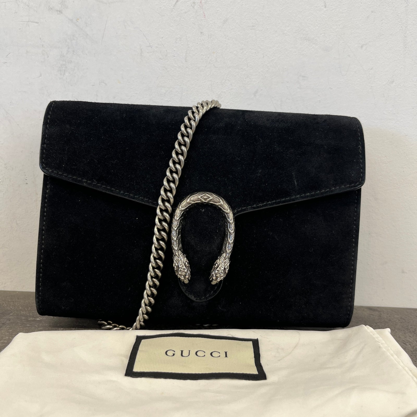 Women's Dionysus Wallet On Chain Woc Bag Black - Photo 12